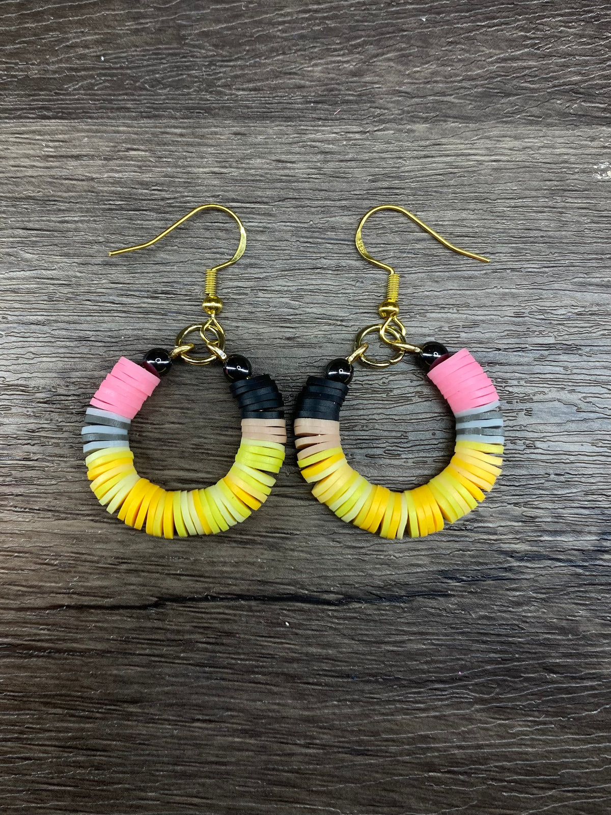 Pencil Hoop Earrings