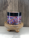 Red,White, & Blue Glitter Gel