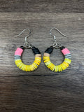 Pencil Hoop Earrings