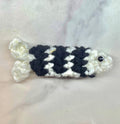 White & Black Fidget Fish