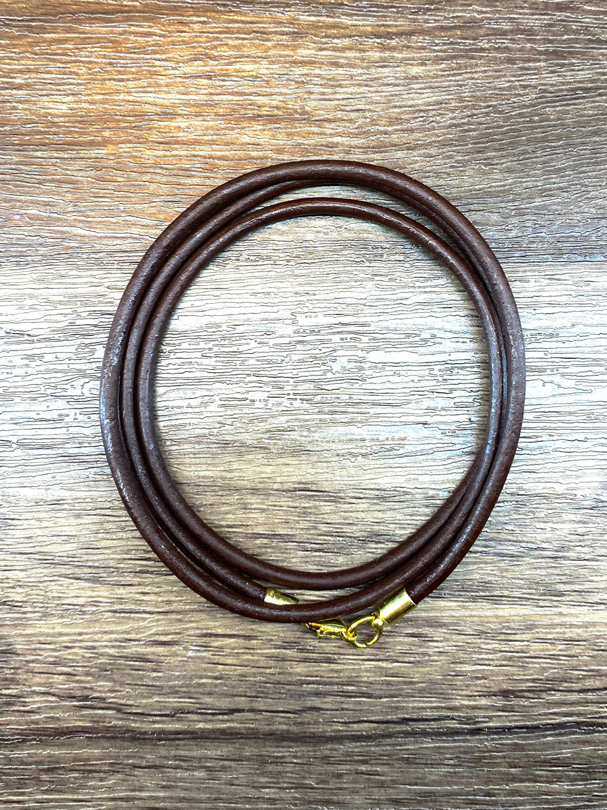 Plain Brown Cord Bracelet