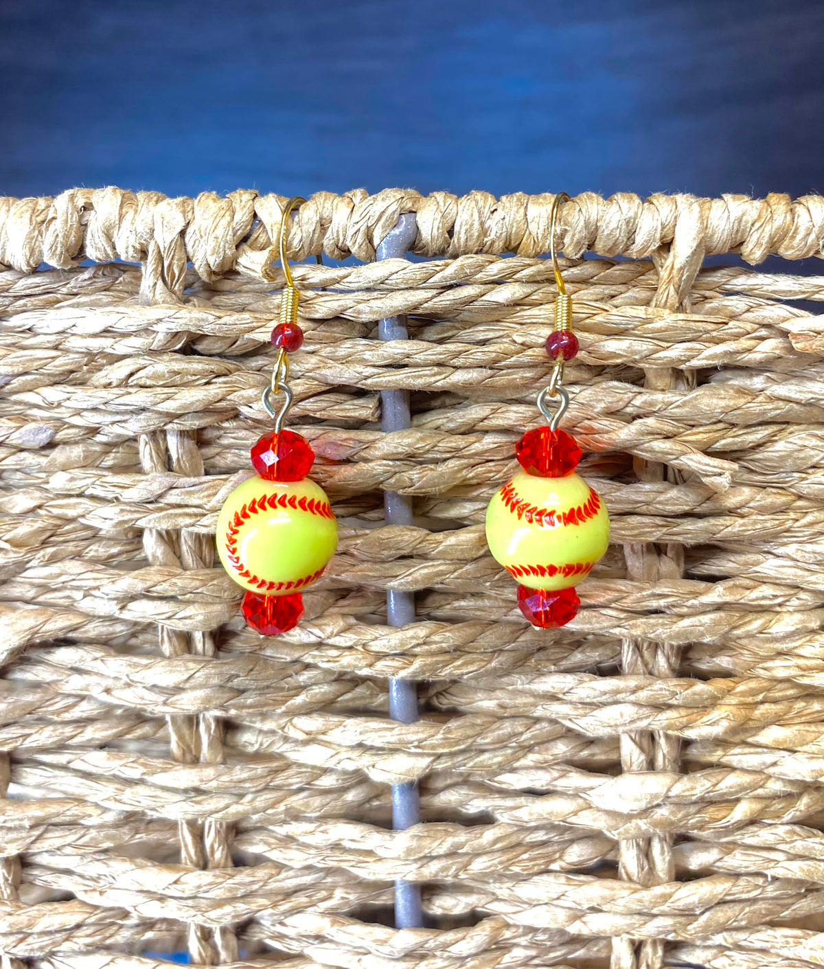 Softball Earrings