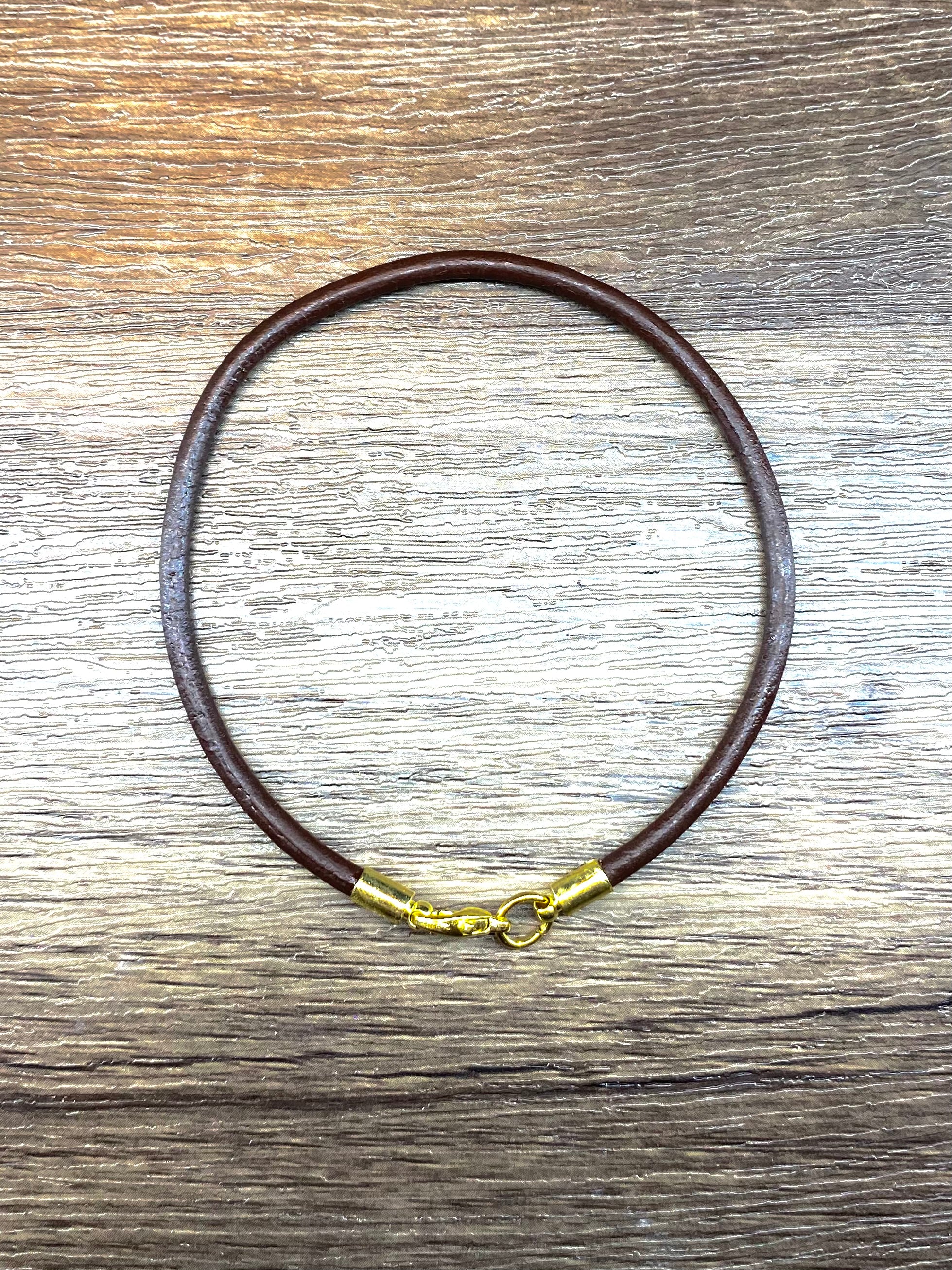 Plain Brown Cord Bracelet