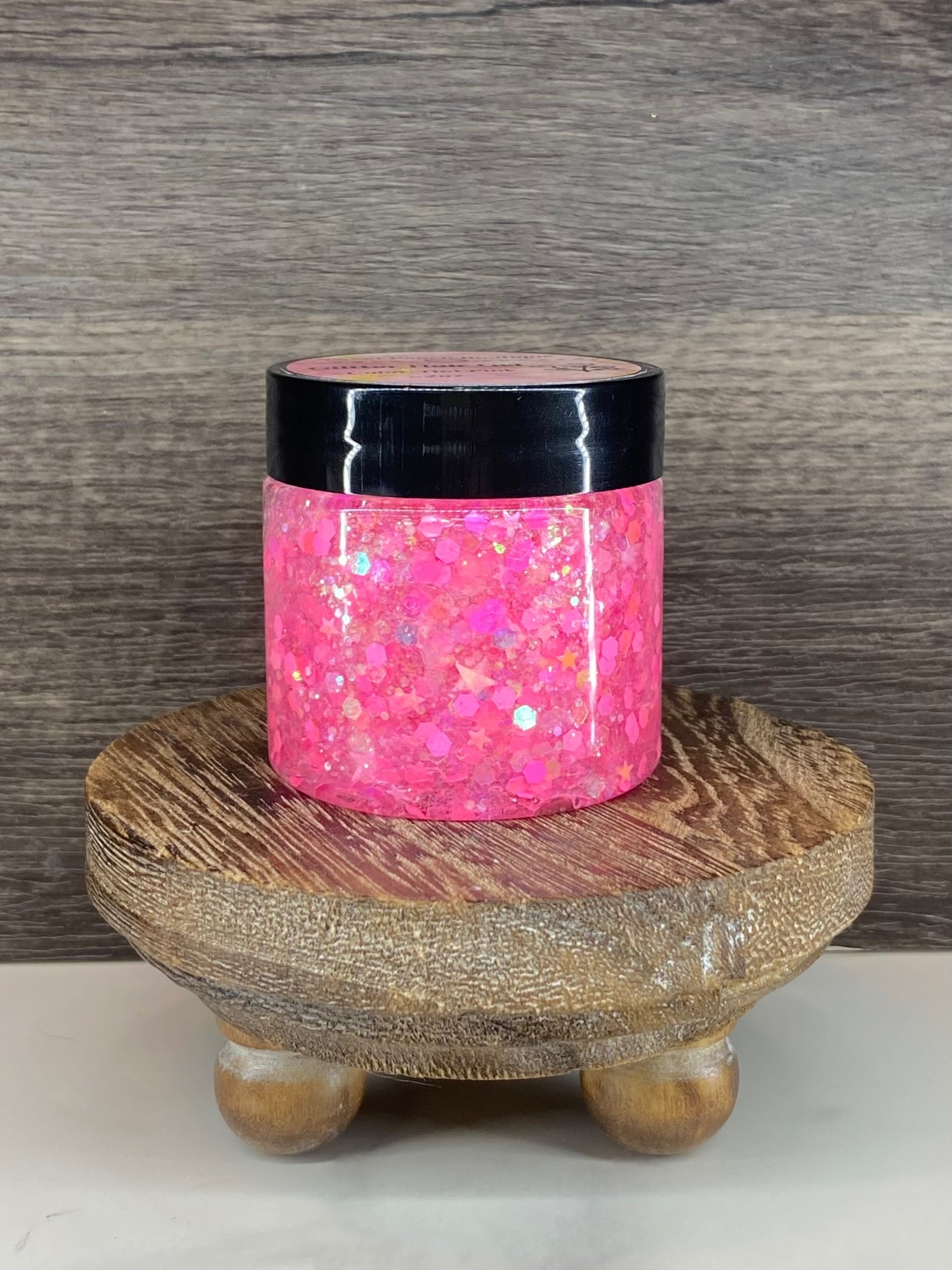 Hot Pink Glitter Gel