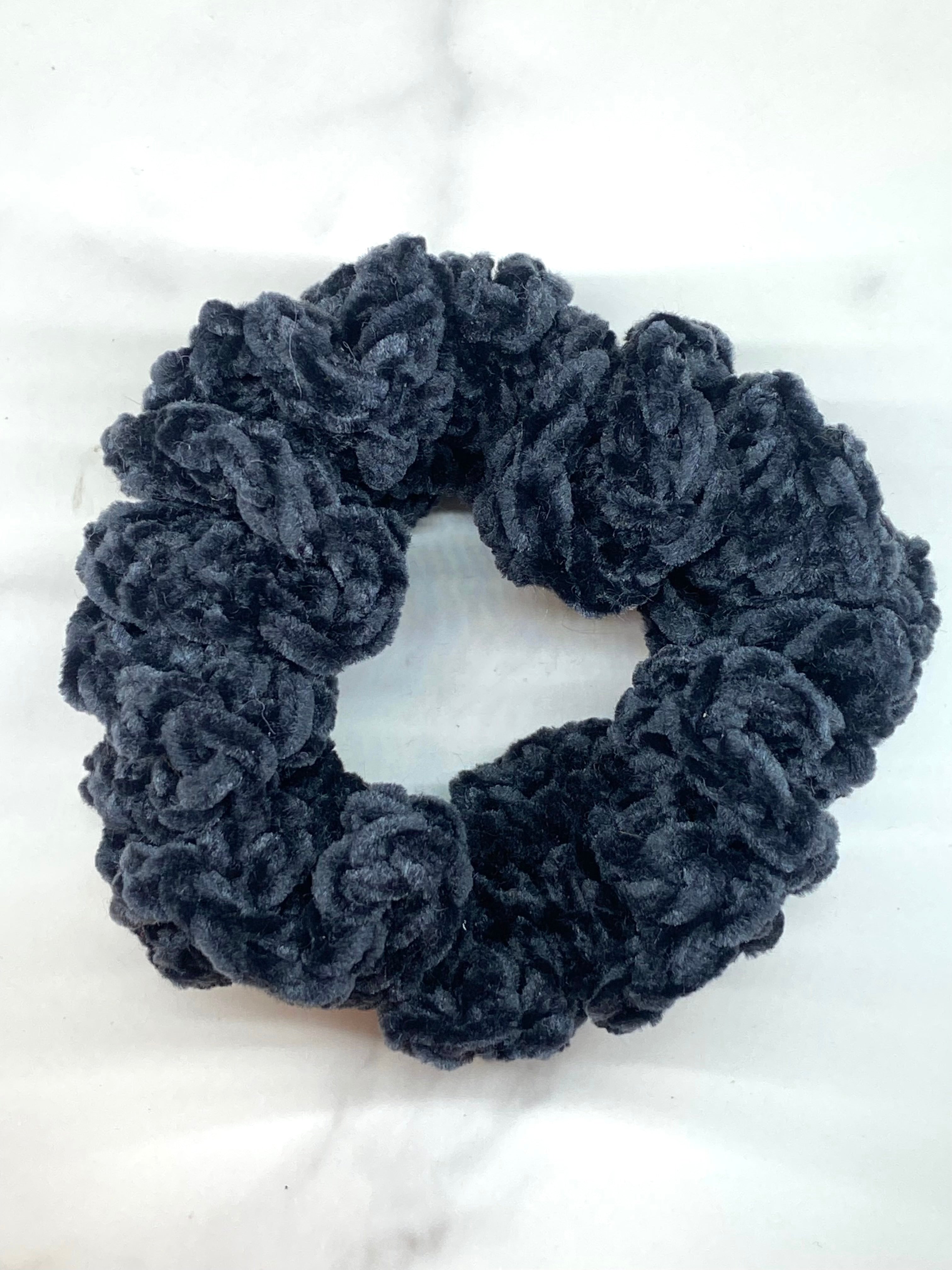 Black Juicy Couture Crochey Scrunchie