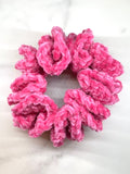 Hot Pink Juicy Couture Crochet Scrunchie