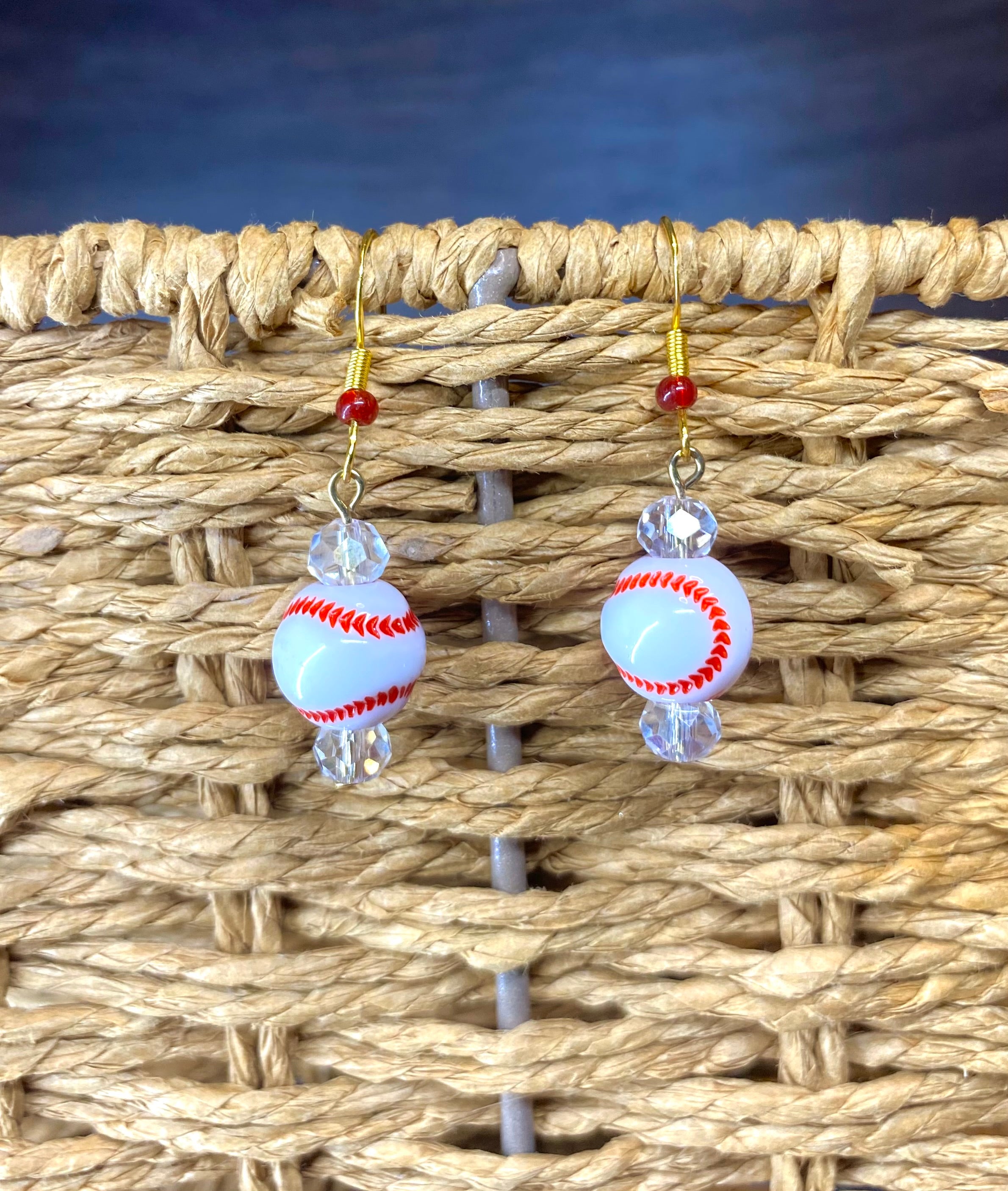 Baseball Earrings
