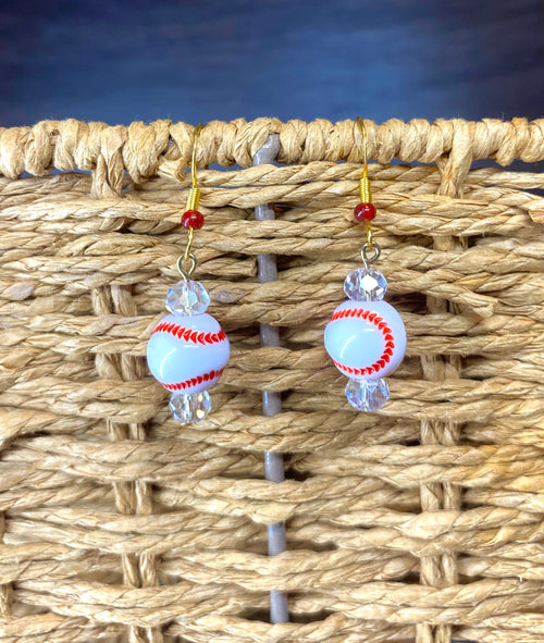 Baseball Earrings