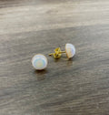 White Pearl Studs