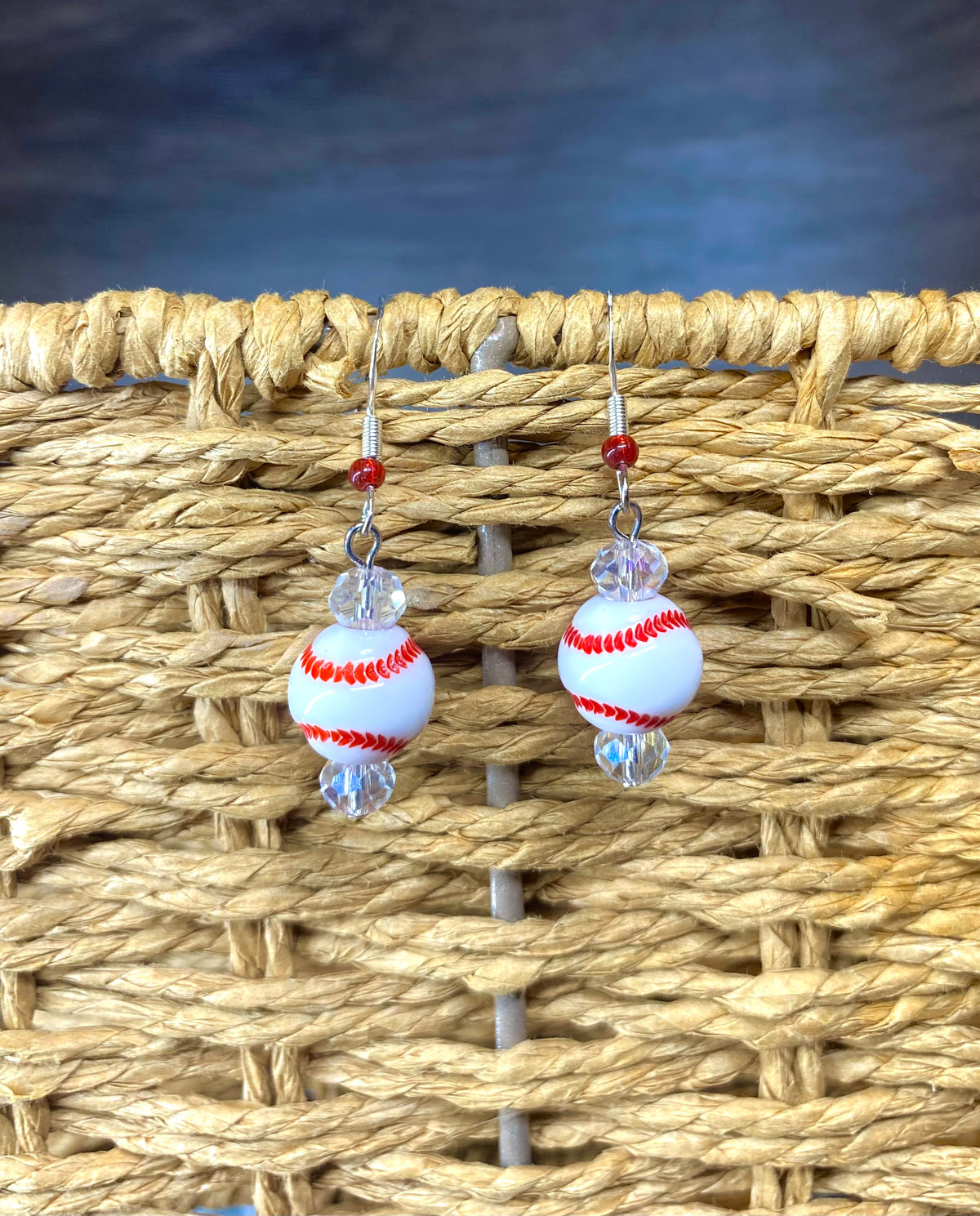 Baseball Earrings