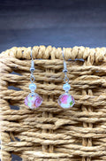 Rose/Pearl Bead Earrings