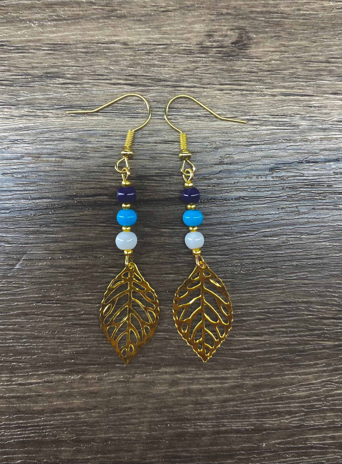 Gold Leaf Earrings